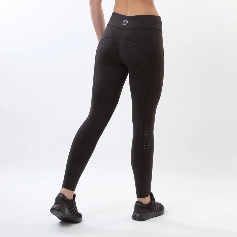 Equetech Winter Inspire Riding Tights Ladies in Black
